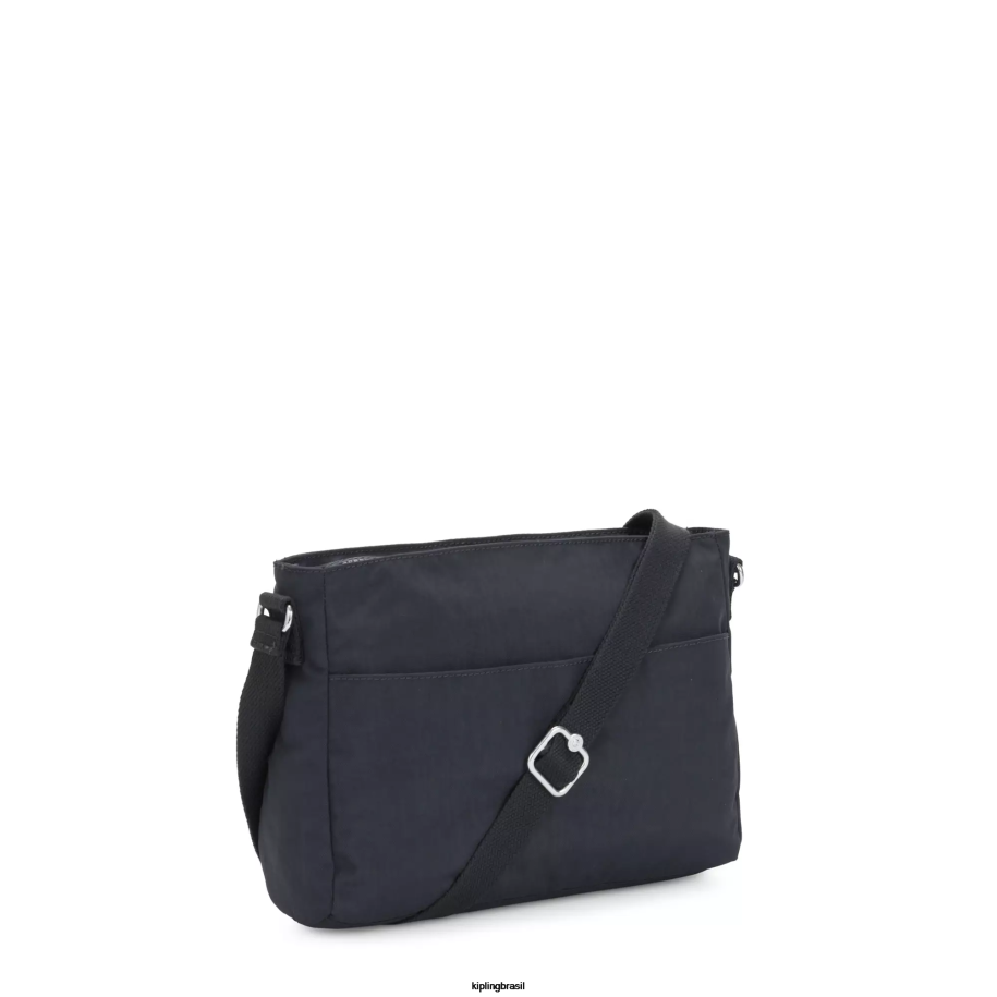 mulheres bolsas crossbody Kipling azul azul bolsa transversal angie nova 4X8V169