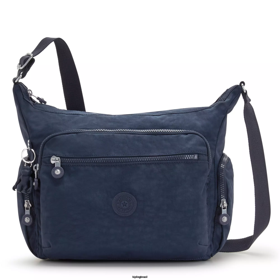 mulheres bolsas crossbody Kipling azul azul bolsa transversal gabi 4X8V132
