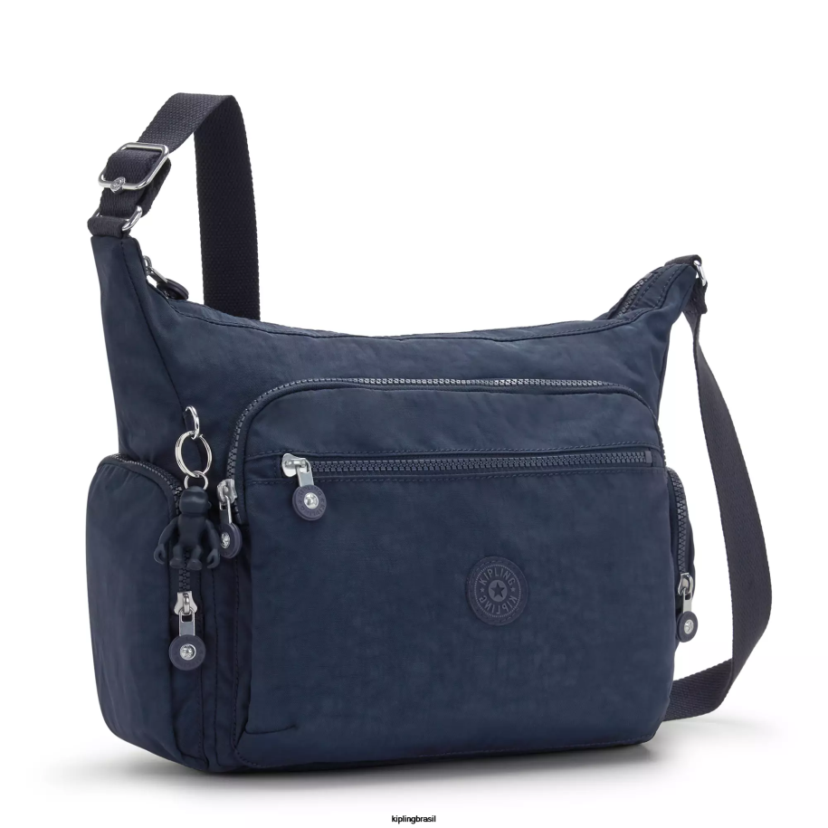 mulheres bolsas crossbody Kipling azul azul bolsa transversal gabi 4X8V132