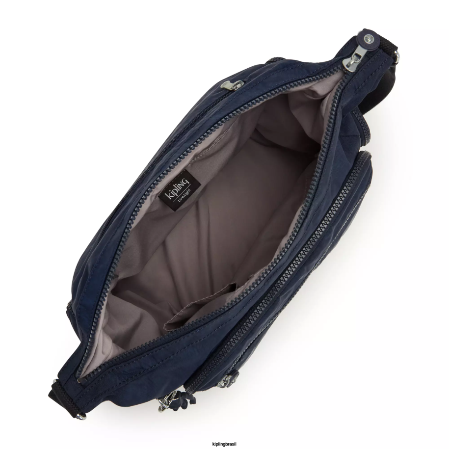 mulheres bolsas crossbody Kipling azul azul bolsa transversal gabi 4X8V132