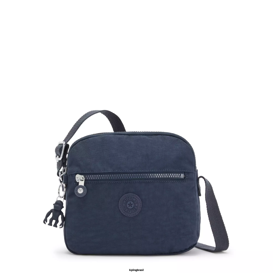 mulheres bolsas crossbody Kipling azul azul bolsa transversal keefe 4X8V44