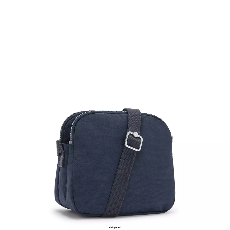mulheres bolsas crossbody Kipling azul azul bolsa transversal keefe 4X8V44