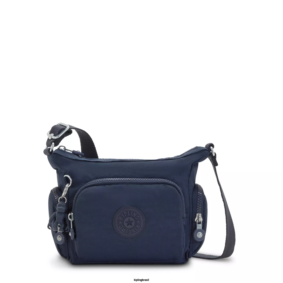 mulheres bolsas crossbody Kipling azul azul bolsa transversal mini gabbie 4X8V20