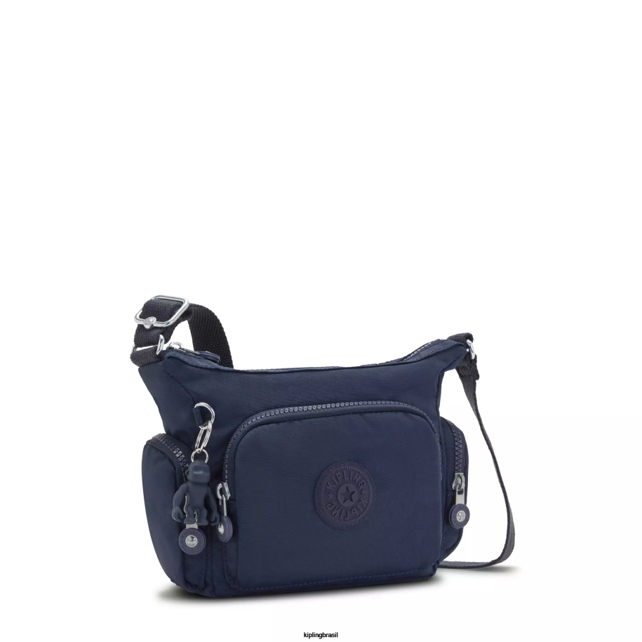 mulheres bolsas crossbody Kipling azul azul bolsa transversal mini gabbie 4X8V20