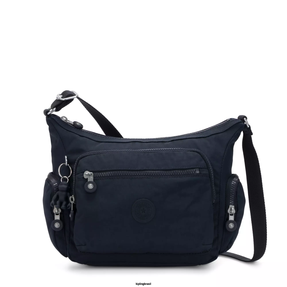mulheres bolsas crossbody Kipling azul azul bolsa transversal pequena gabbie 4X8V161