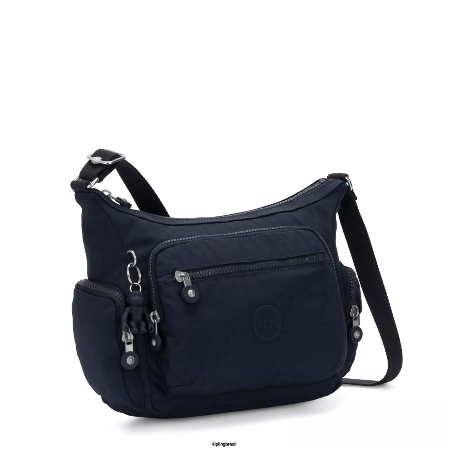 mulheres bolsas crossbody Kipling azul azul bolsa transversal pequena gabbie 4X8V161