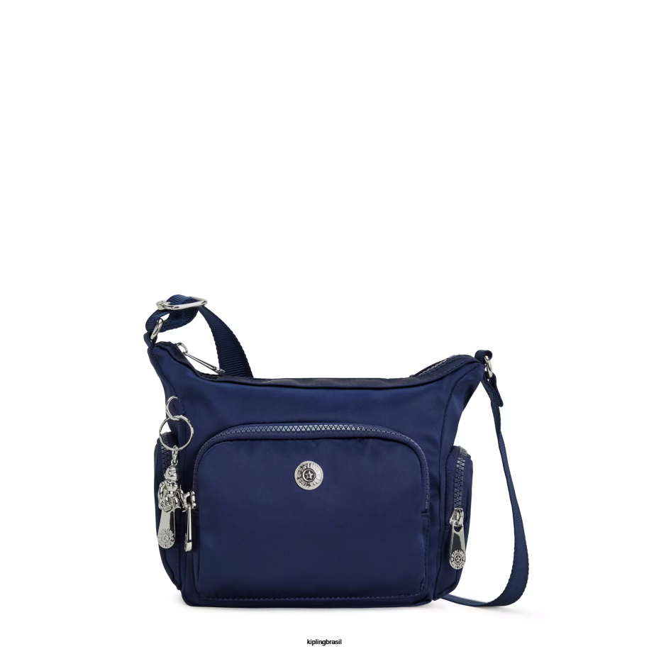 mulheres bolsas crossbody Kipling azul cósmico bolsa transversal mini gabbie 4X8V201