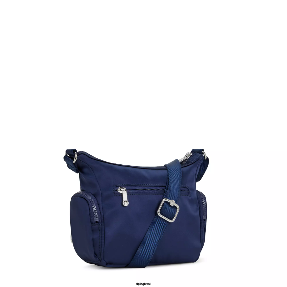 mulheres bolsas crossbody Kipling azul cósmico bolsa transversal mini gabbie 4X8V201