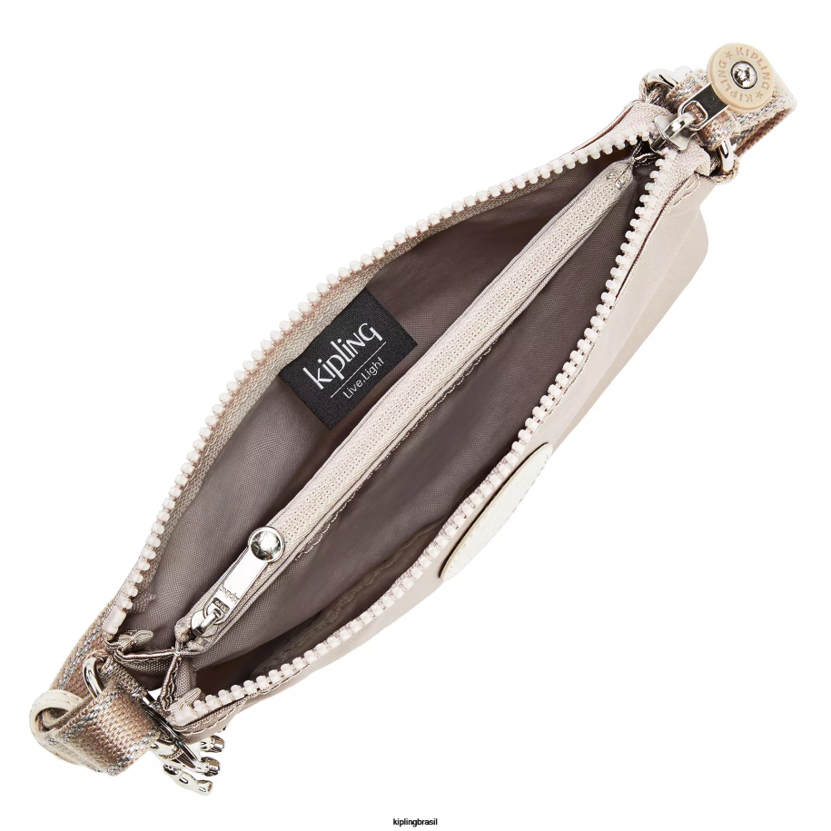 mulheres bolsas crossbody Kipling brilho metálico bolsa transversal metálica creative xb 4X8V232