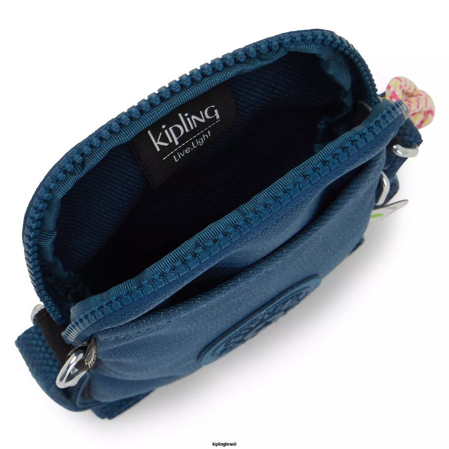 mulheres bolsas crossbody Kipling cerceta tecida saco de telefone crossbody tally 4X8V182