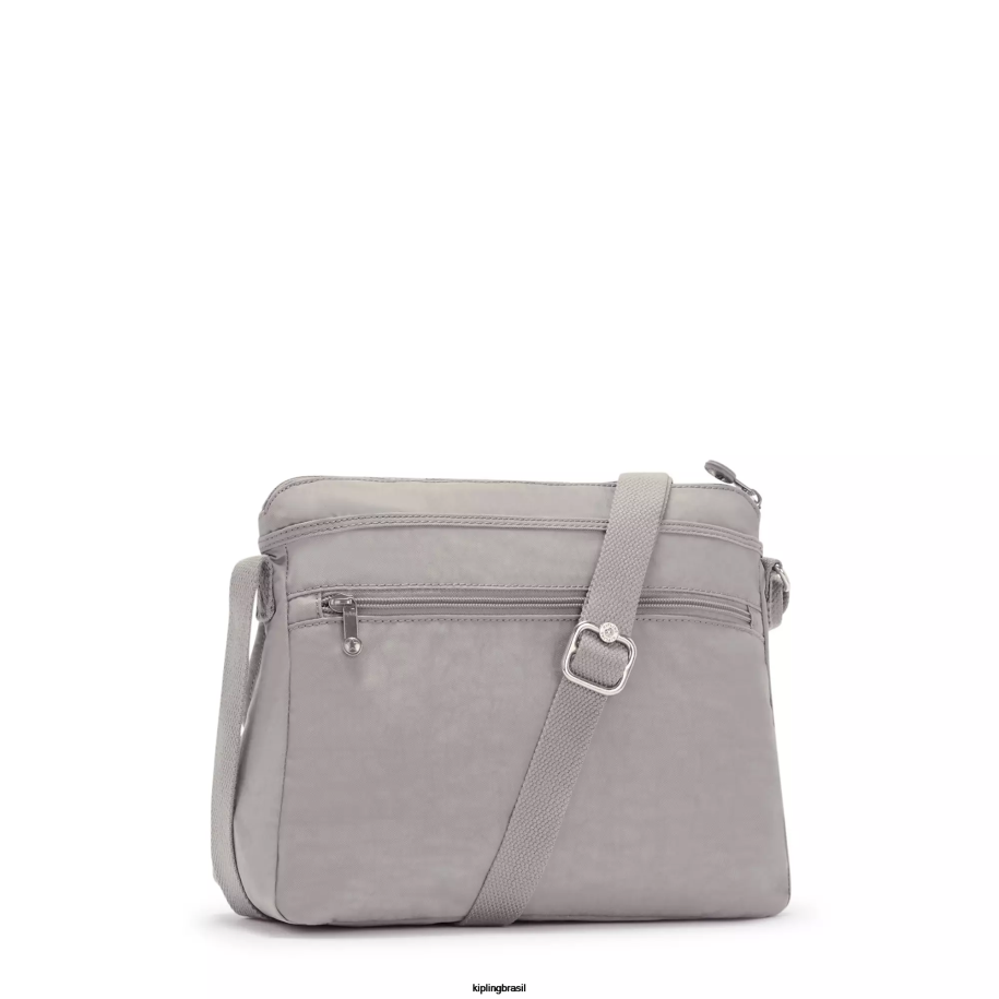 mulheres bolsas crossbody Kipling cinza gris bolsa transversal aisling 4X8V221