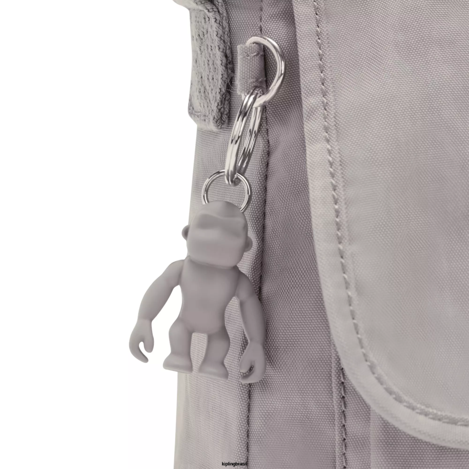 mulheres bolsas crossbody Kipling cinza gris bolsa transversal aisling 4X8V221