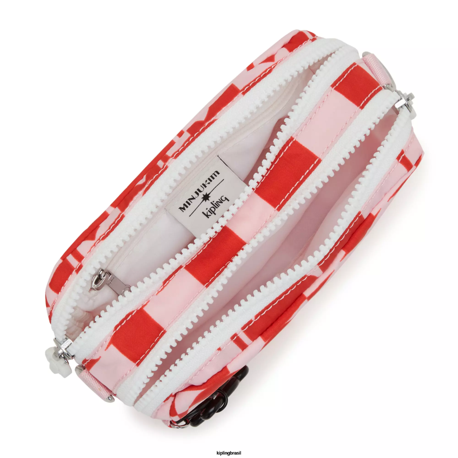 mulheres bolsas crossbody Kipling impressão múltipla minju bolsa transversal milda minju kim 4X8V43