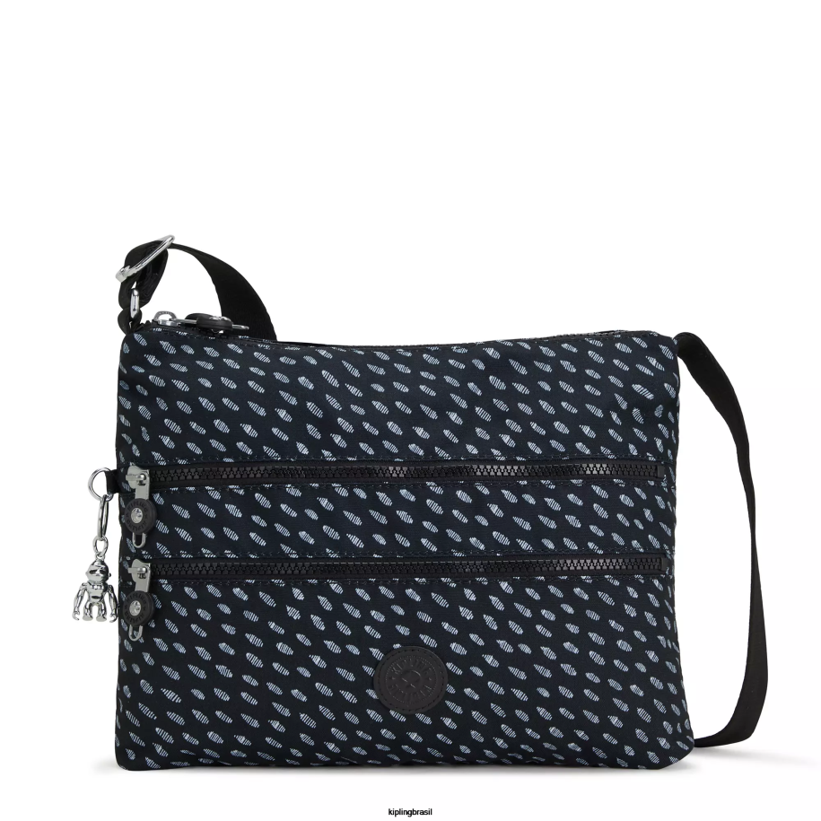 mulheres bolsas crossbody Kipling pontos finais bolsa transversal estampada alvar 4X8V144