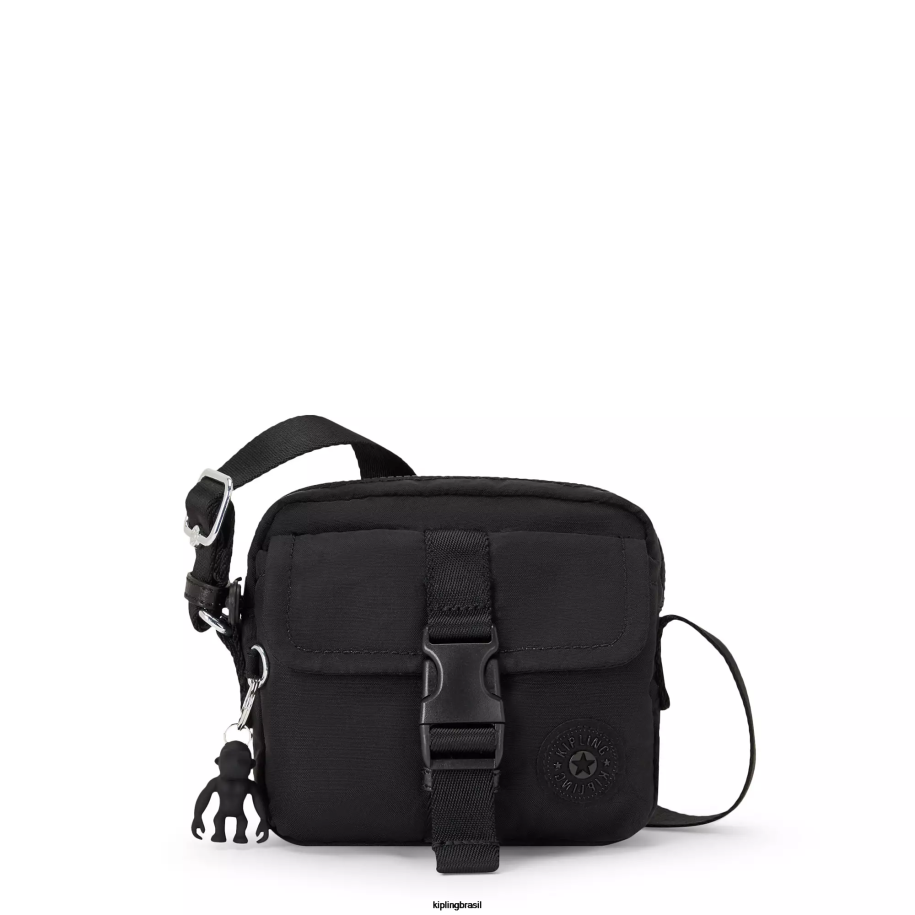 mulheres bolsas crossbody Kipling preto bolsa transversal desta 4X8V32