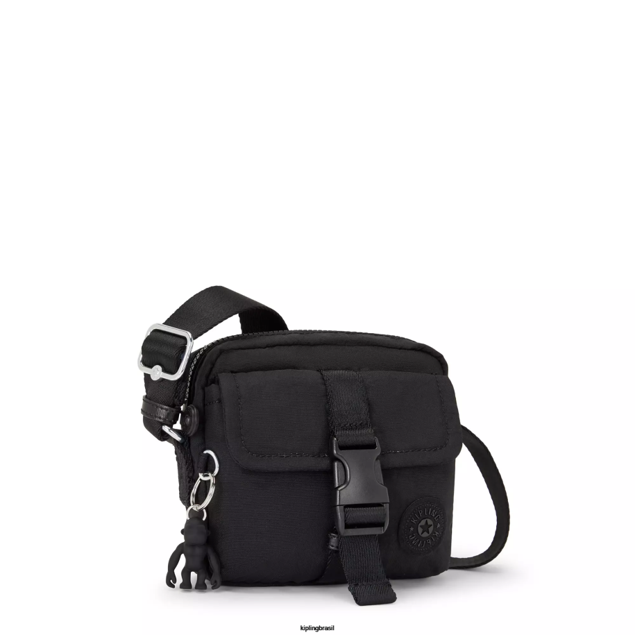 mulheres bolsas crossbody Kipling preto bolsa transversal desta 4X8V32
