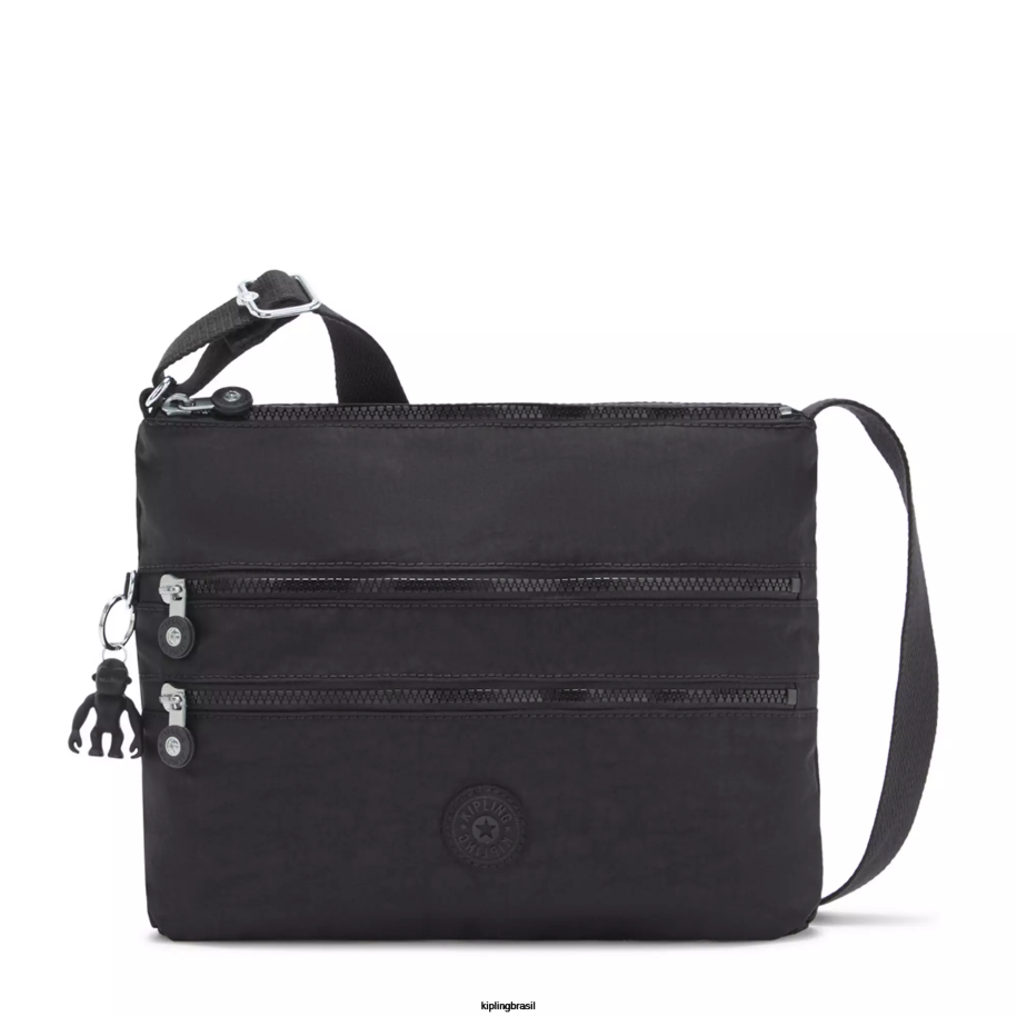 mulheres bolsas crossbody Kipling preto noir bolsa transversal alvar 4X8V135