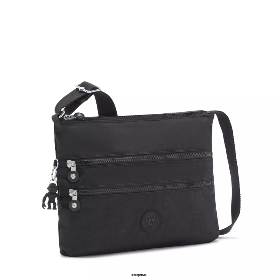 mulheres bolsas crossbody Kipling preto noir bolsa transversal alvar 4X8V135