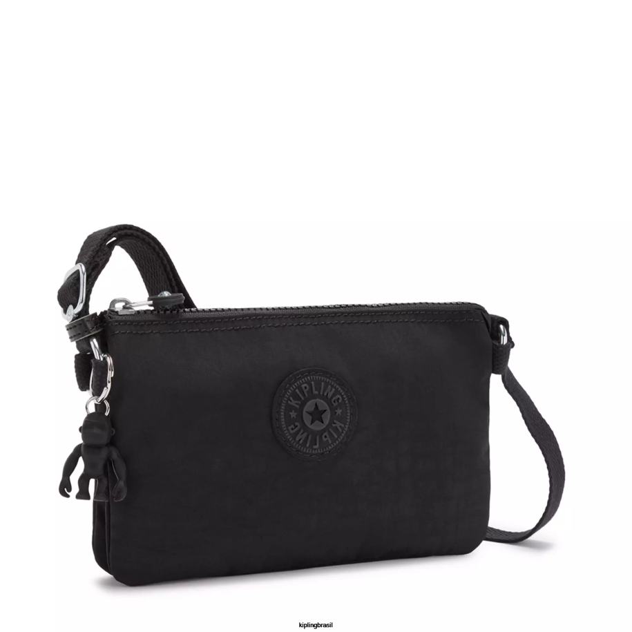 mulheres bolsas crossbody Kipling preto noir bolsa transversal criatividade xb 4X8V108