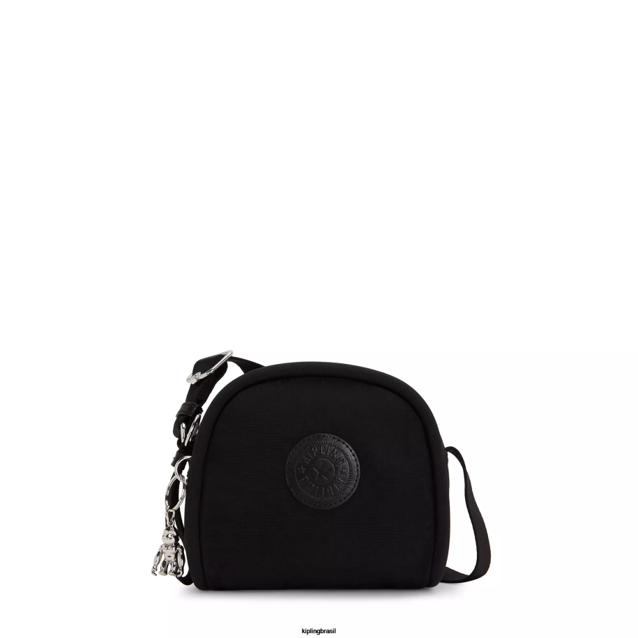 mulheres bolsas crossbody Kipling preto noir bolsa transversal jesper 4X8V209