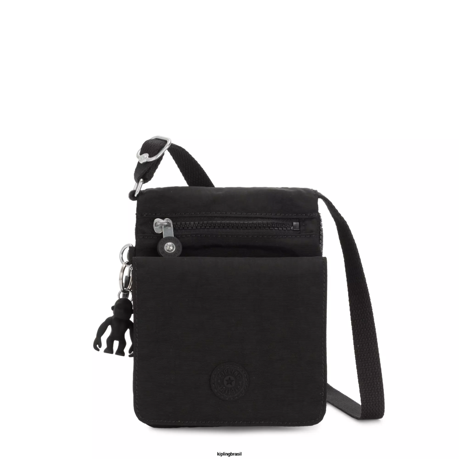 mulheres bolsas crossbody Kipling preto noir bolsa transversal nova eldorado nova eldorado 4X8V105