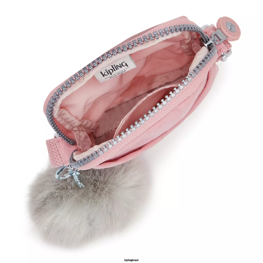 mulheres bolsas crossbody Kipling rosa nupcial saco de telefone crossbody tally 4X8V51