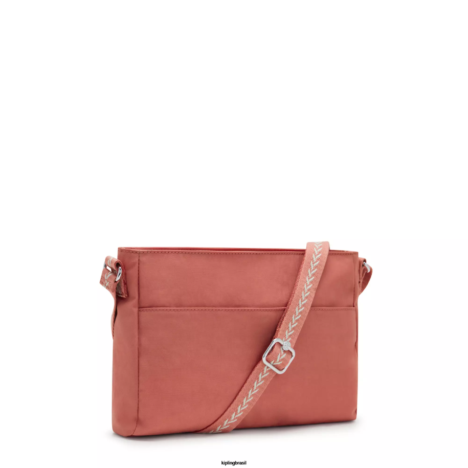 mulheres bolsas crossbody Kipling rosa vintage bolsa transversal angie nova 4X8V172