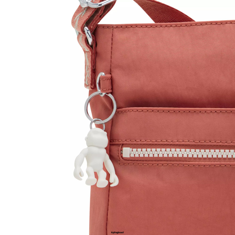 mulheres bolsas crossbody Kipling rosa vintage bolsa transversal angie nova 4X8V172
