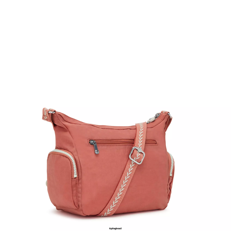 mulheres bolsas crossbody Kipling rosa vintage bolsa transversal pequena gabbie 4X8V165