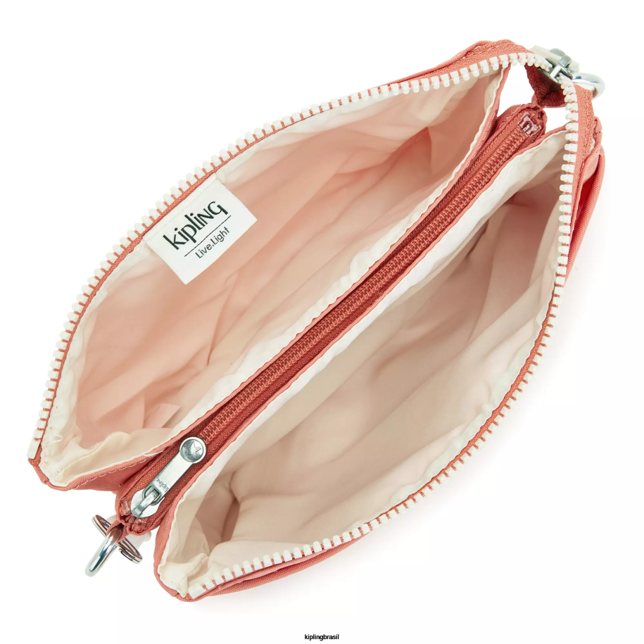 mulheres bolsas crossbody Kipling rosa vintage bolsa transversal riri 4X8V127