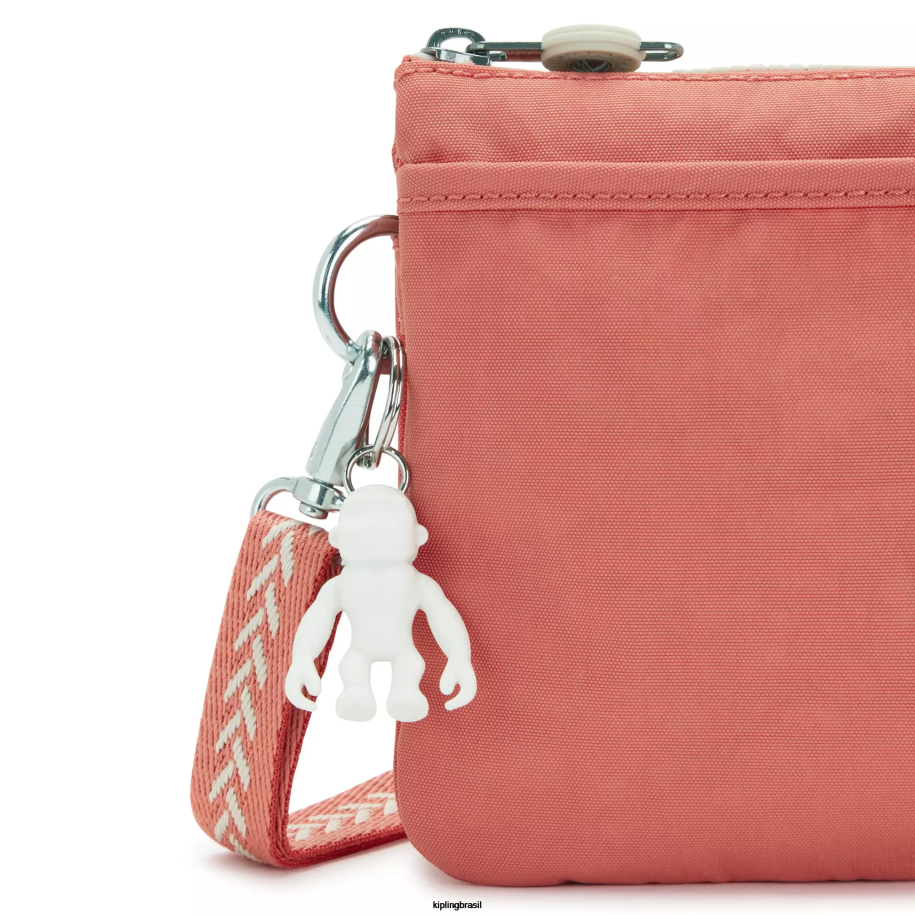 mulheres bolsas crossbody Kipling rosa vintage bolsa transversal riri 4X8V127