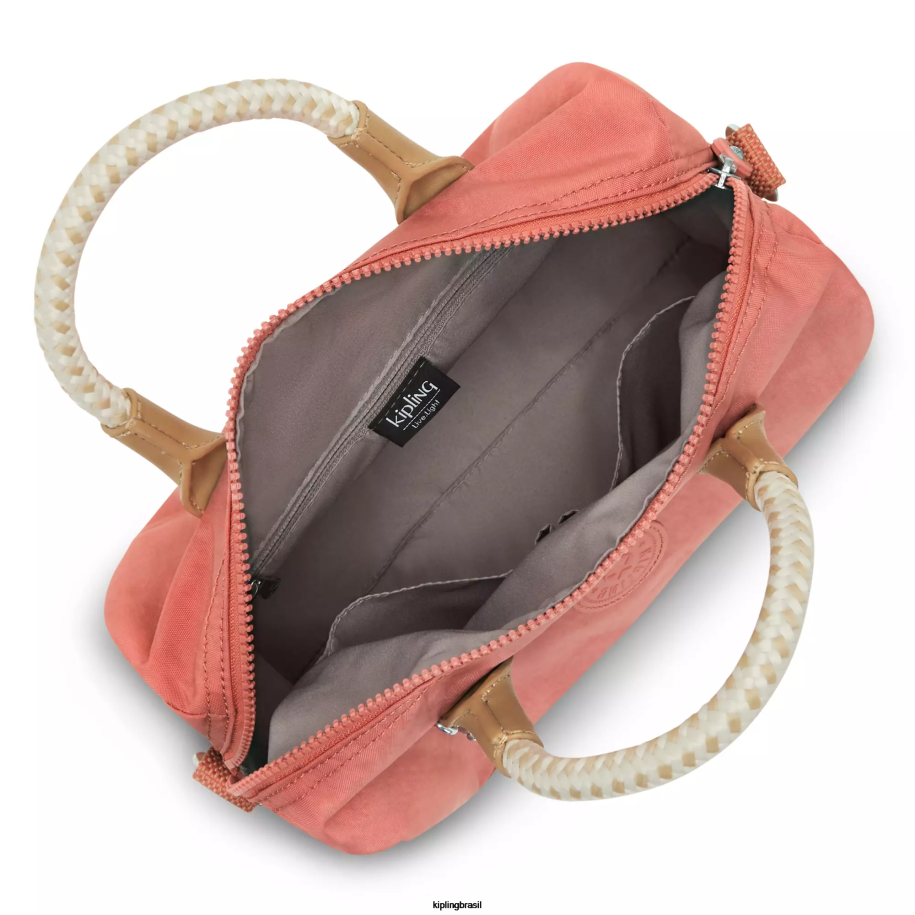 mulheres bolsas crossbody Kipling rosa vintage m bolsa transversal abia 4X8V183