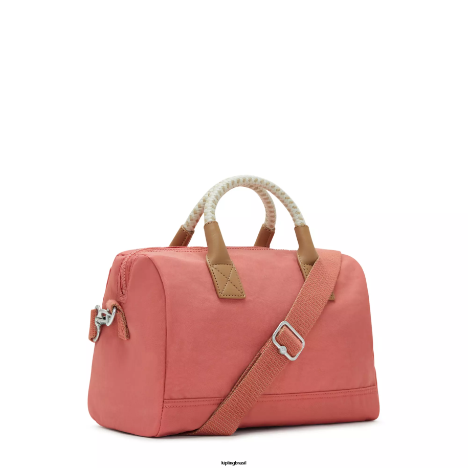 mulheres bolsas crossbody Kipling rosa vintage m bolsa transversal abia 4X8V183