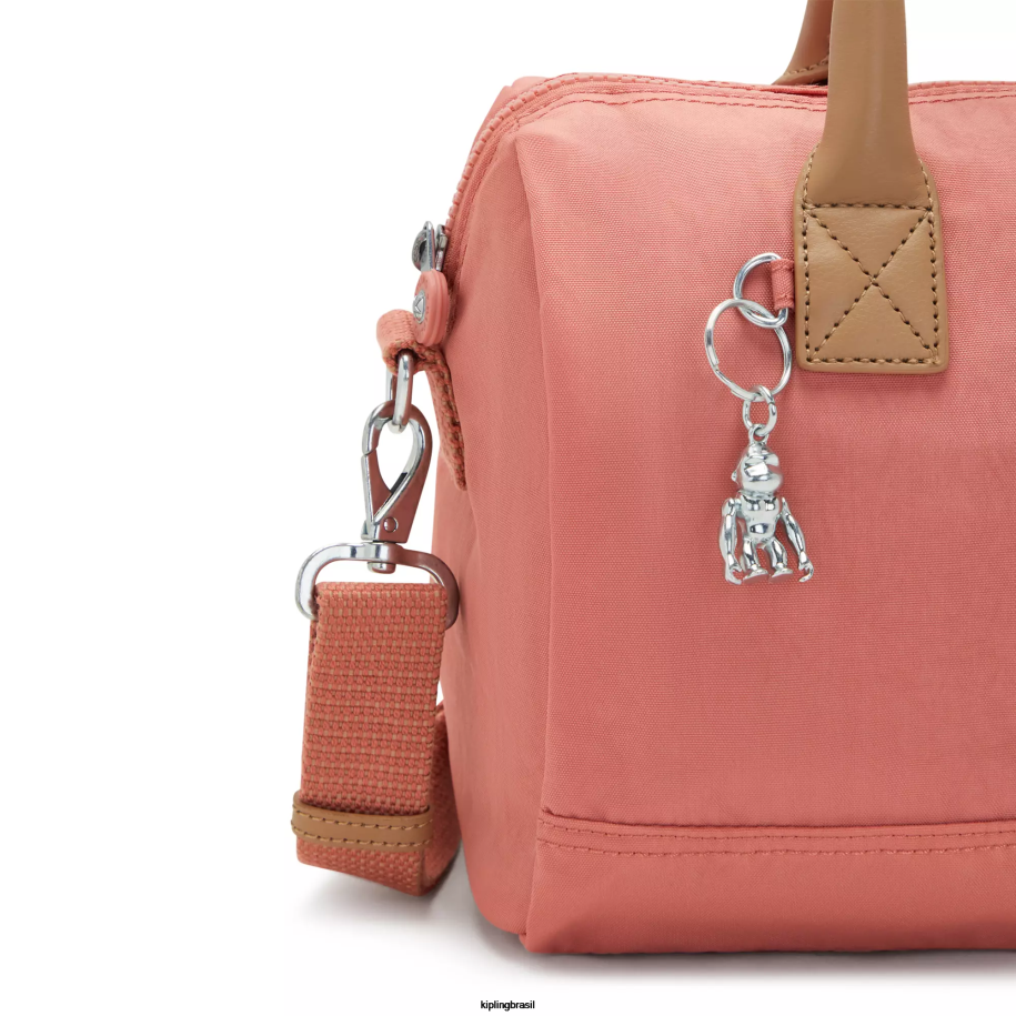 mulheres bolsas crossbody Kipling rosa vintage m bolsa transversal abia 4X8V183