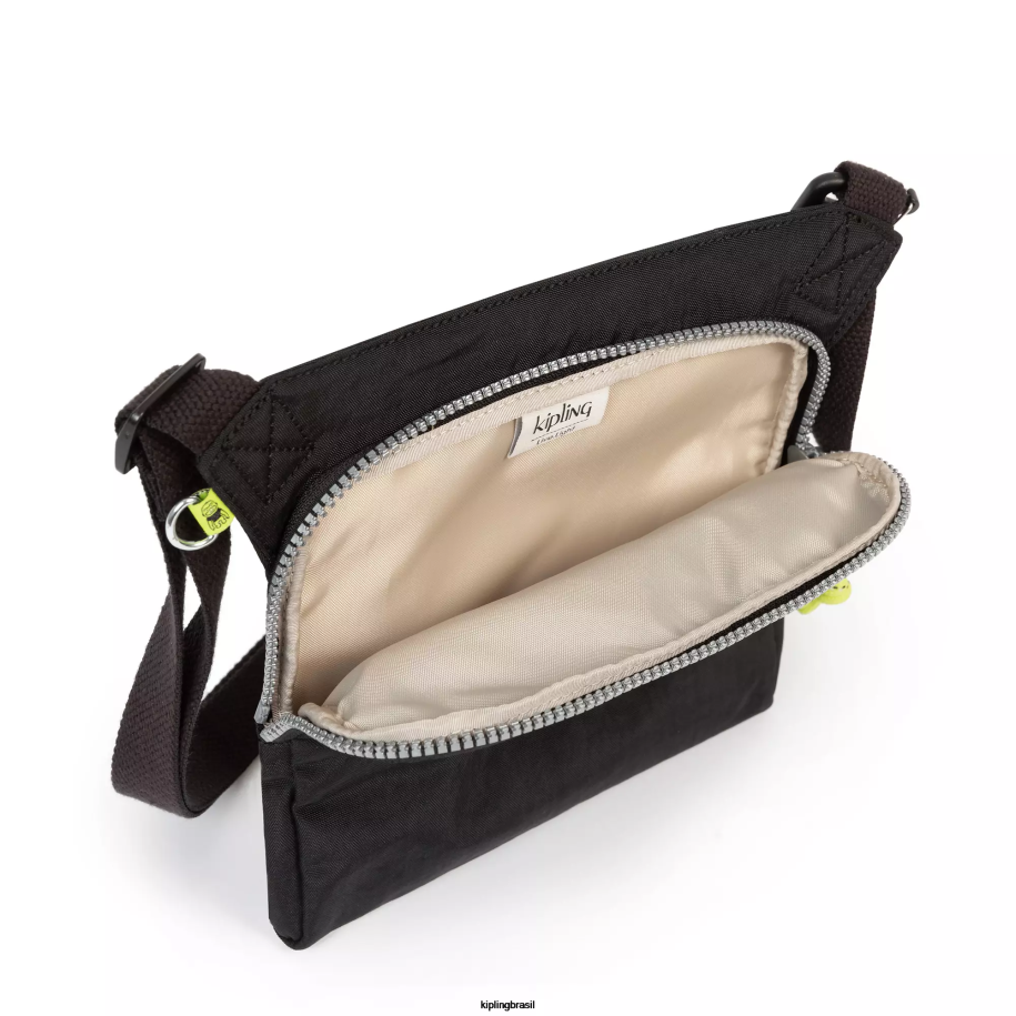 mulheres bolsas crossbody Kipling vale negro bolsa almiro 4X8V237
