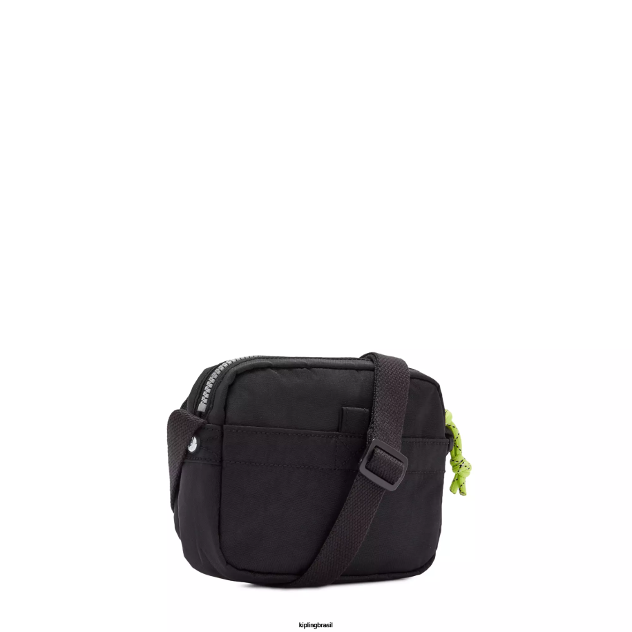mulheres bolsas crossbody Kipling vale negro bolsa transversal sisko 4X8V173