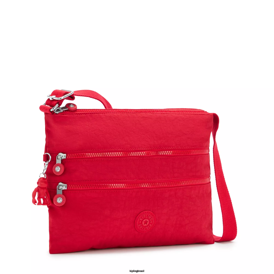 mulheres bolsas crossbody Kipling vermelho vermelho bolsa transversal alvar 4X8V137
