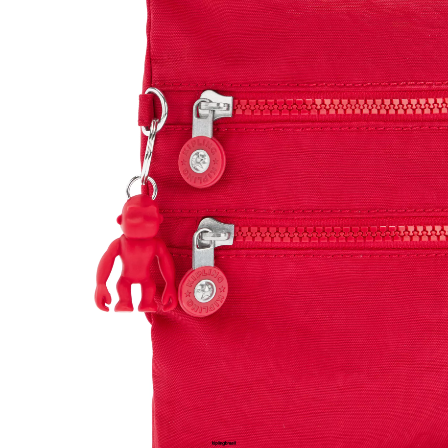 mulheres bolsas crossbody Kipling vermelho vermelho bolsa transversal alvar 4X8V137