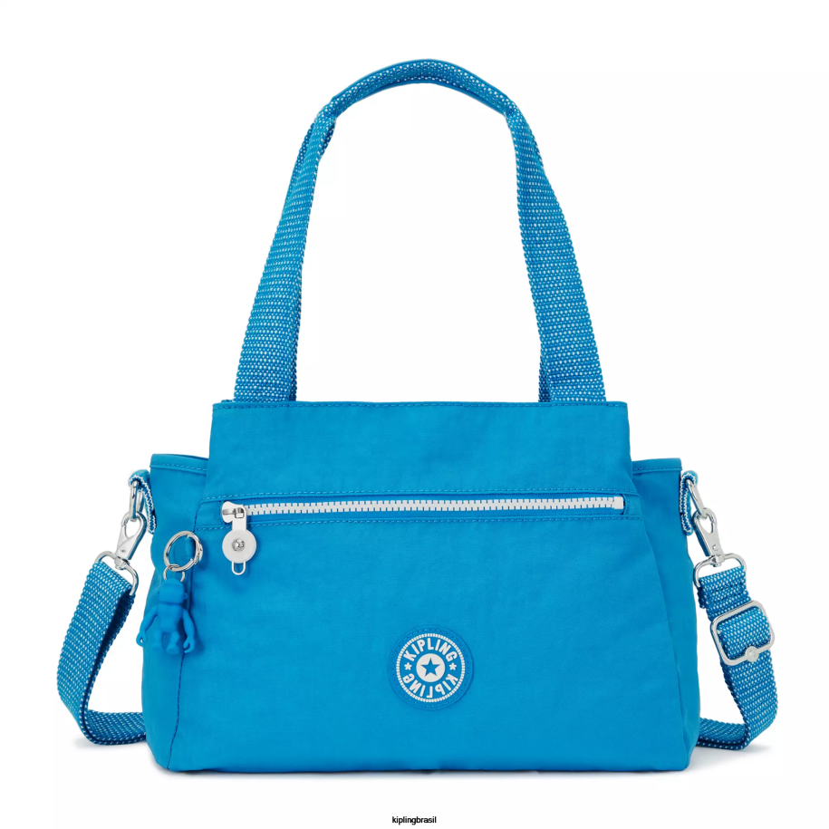 mulheres bolsas de ombro Kipling ansioso azul bolsa de ombro elysia 4X8V156