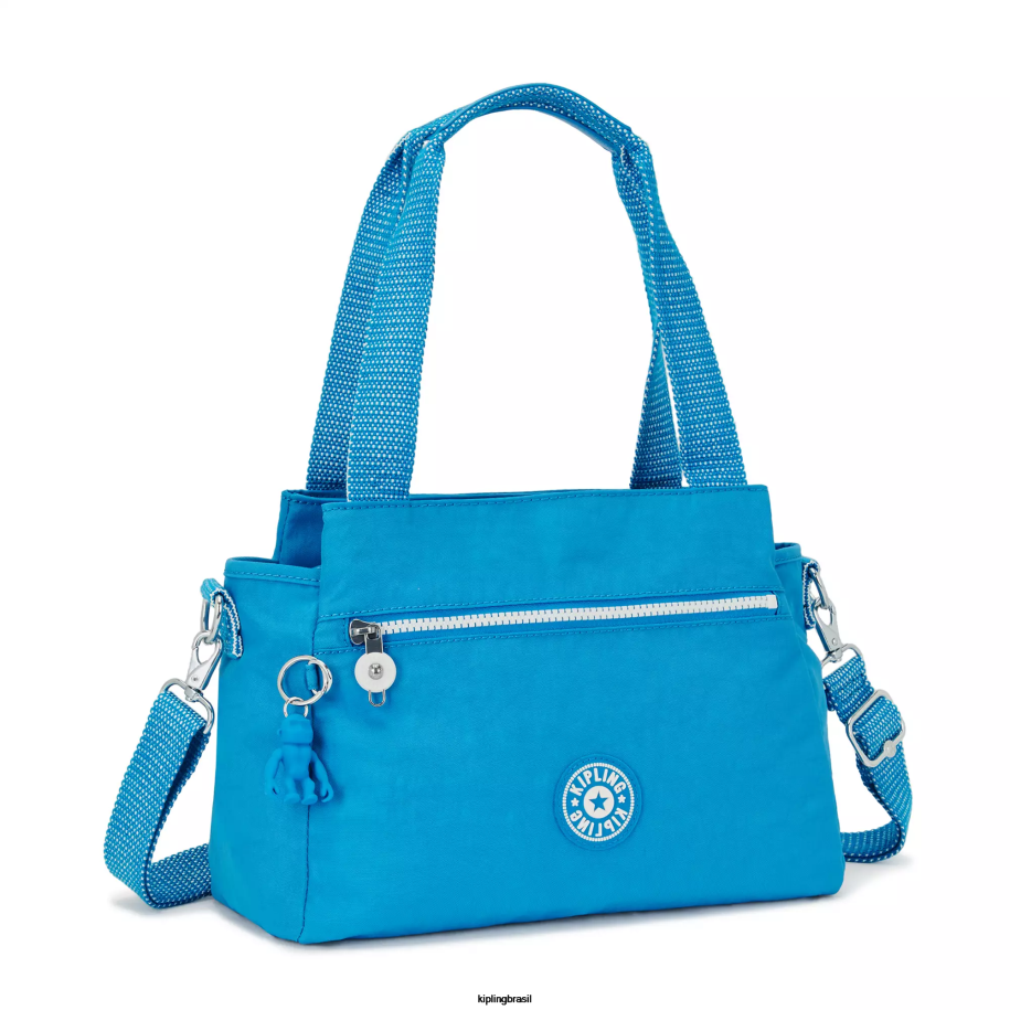 mulheres bolsas de ombro Kipling ansioso azul bolsa de ombro elysia 4X8V156