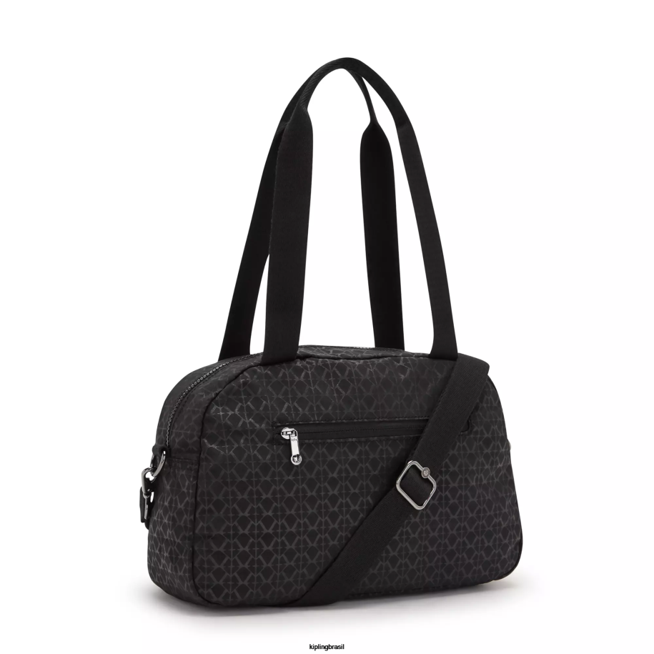 mulheres bolsas de ombro Kipling assinatura em relevo bolsa de ombro estampada legal defea 4X8V234