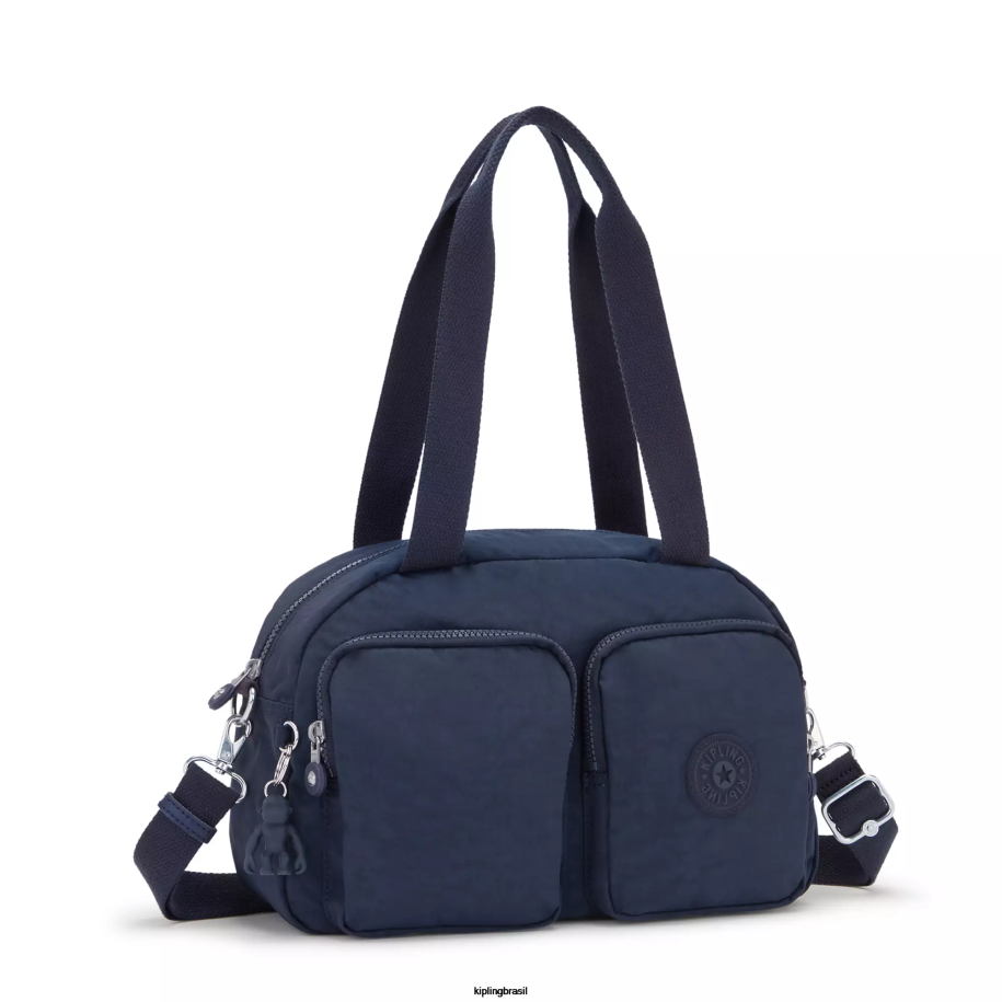 mulheres bolsas de ombro Kipling azul azul bolsa de ombro legal defea 4X8V225