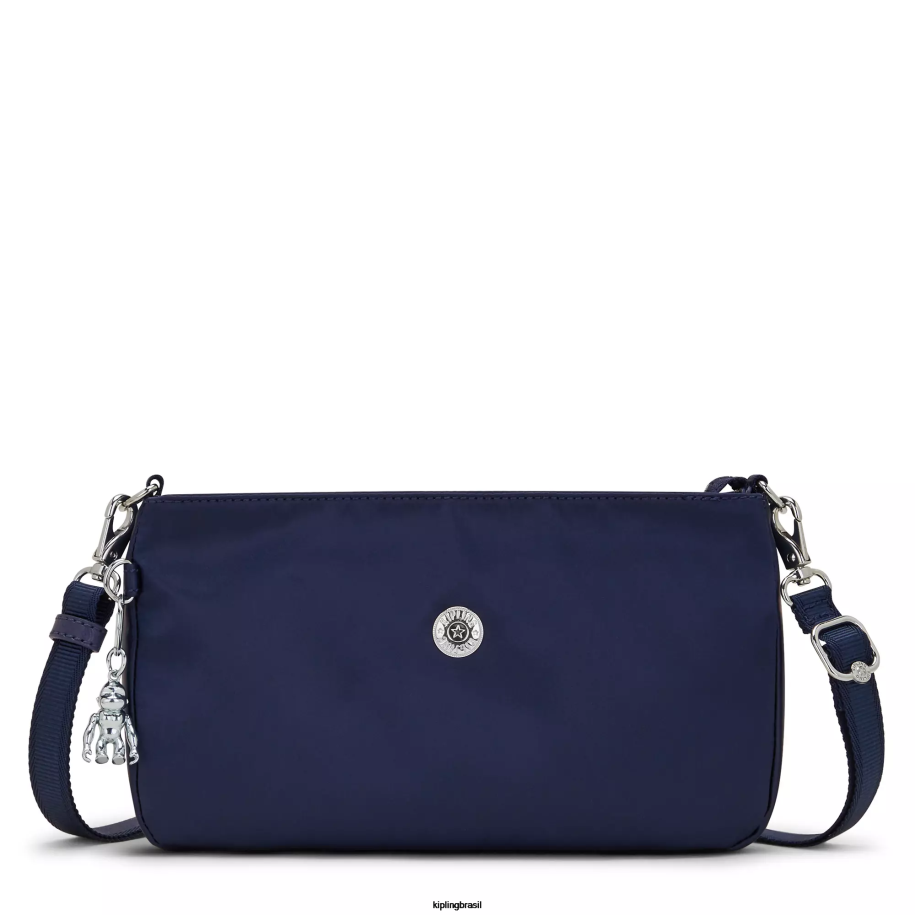 mulheres bolsas de ombro Kipling azul cósmico bolsa de ombro masha 4X8V251