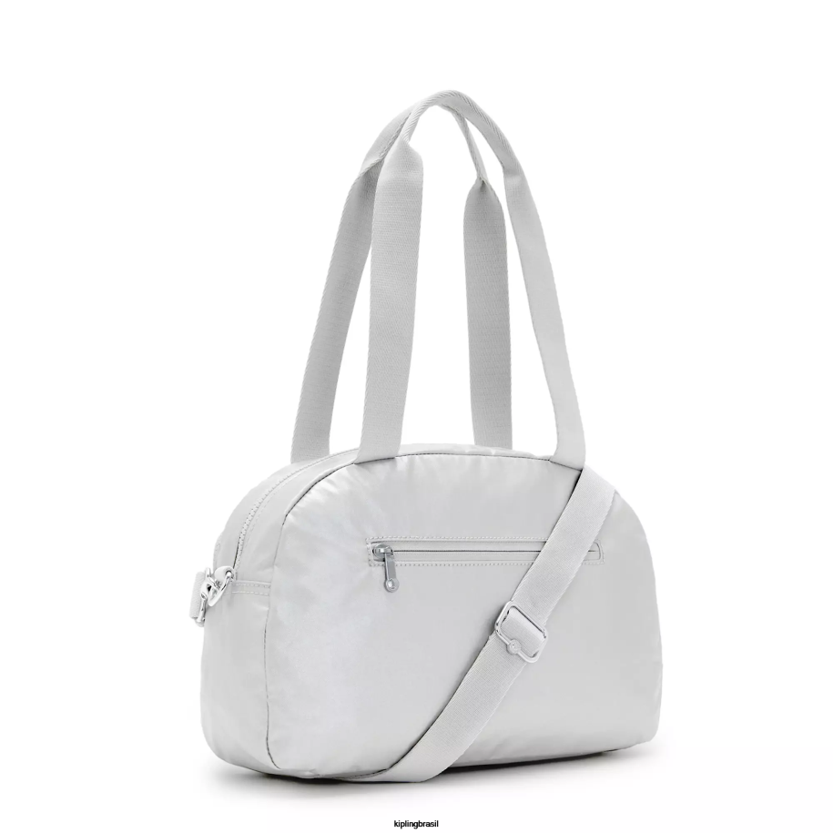 mulheres bolsas de ombro Kipling metálico brilhante bolsa de ombro metálica cool defea 4X8V206