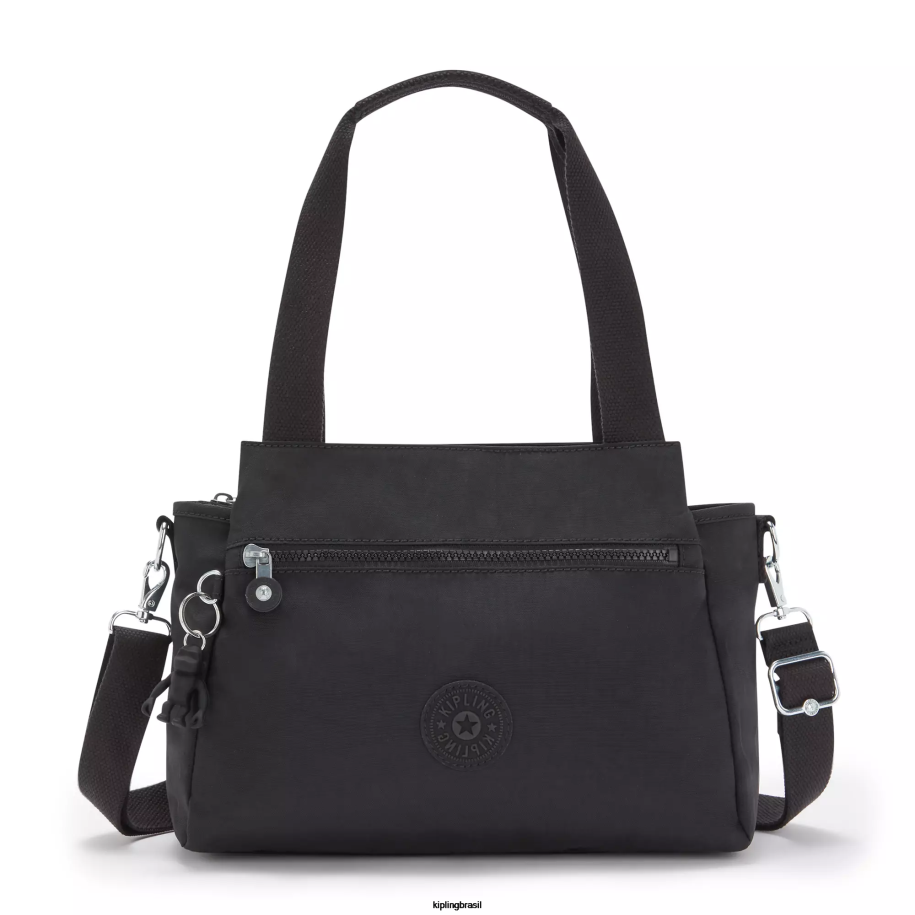 mulheres bolsas de ombro Kipling preto noir bolsa de ombro elysia 4X8V154