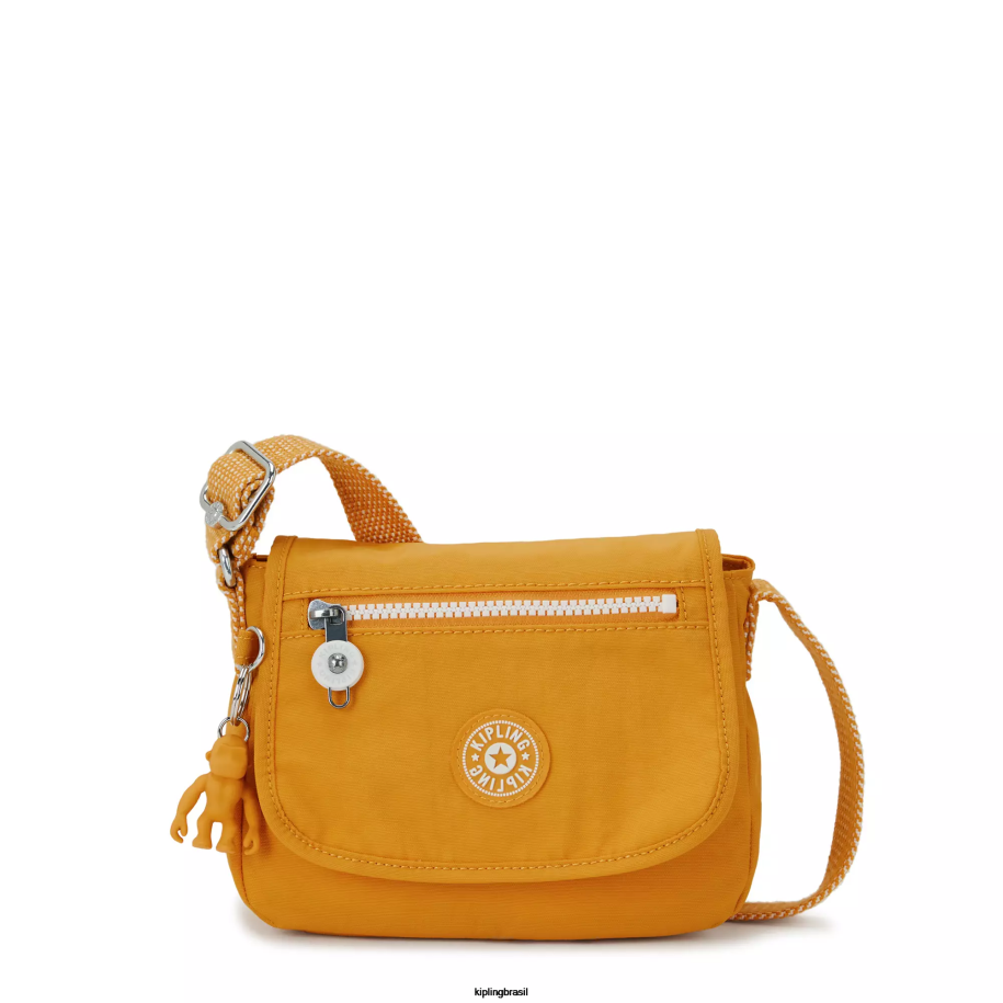 mulheres mini bolsas Kipling amarelo rápido mini bolsa transversal sabian 4X8V197