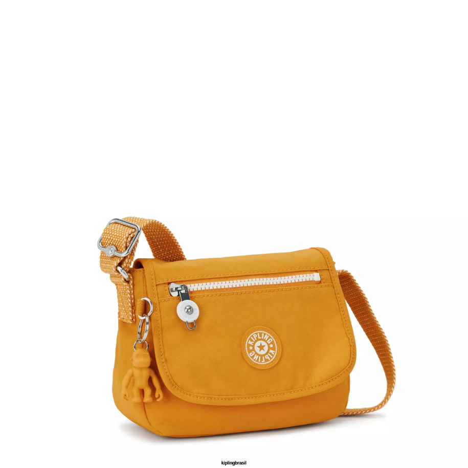 mulheres mini bolsas Kipling amarelo rápido mini bolsa transversal sabian 4X8V197