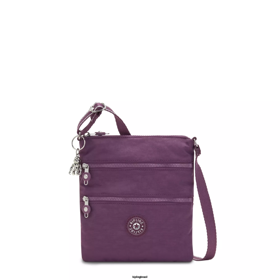 mulheres mini bolsas Kipling ameixa sem fim mini bolsa transversal keiko 4X8V88