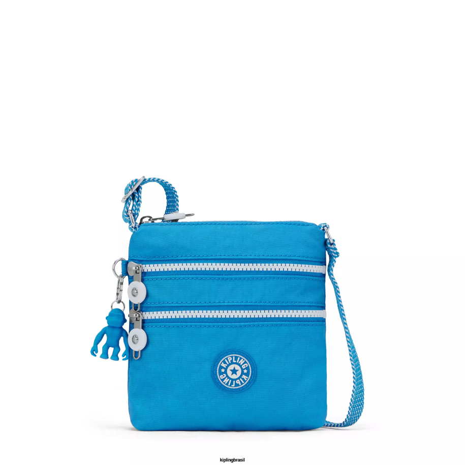 mulheres mini bolsas Kipling ansioso azul alvar mini bolsa extra pequena 4X8V115