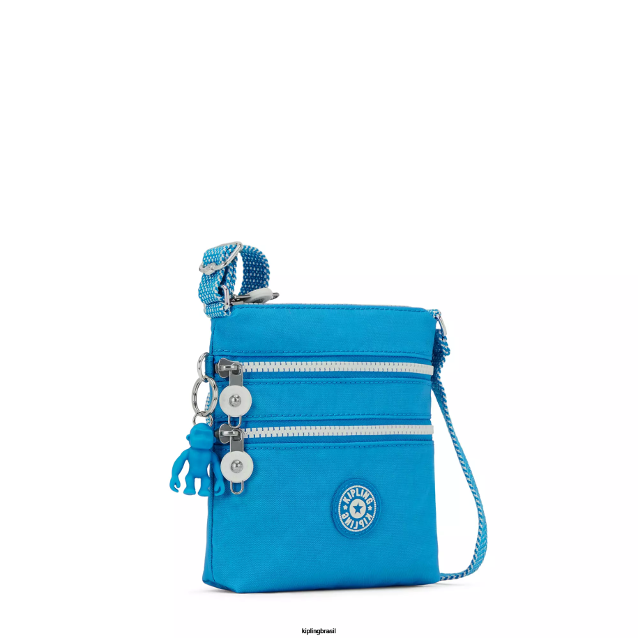 mulheres mini bolsas Kipling ansioso azul alvar mini bolsa extra pequena 4X8V115